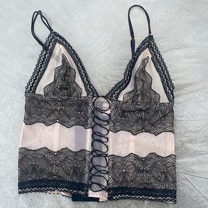 Victoria secret lace bustier